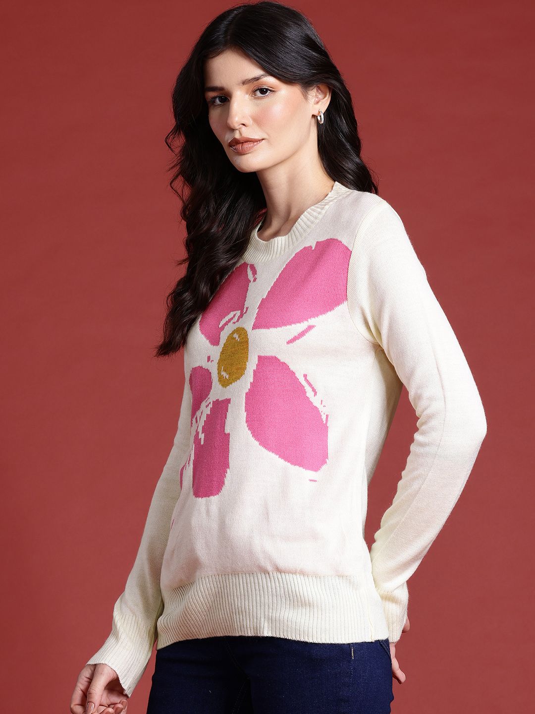 all about you Women Floral Printed Pullover