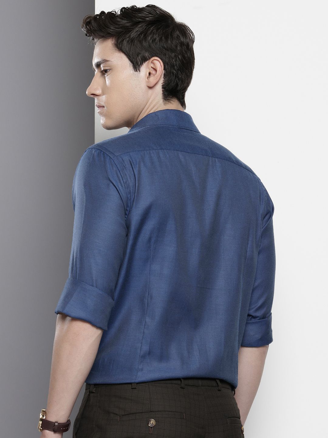 The Indian Garage Co. X Luxe Slim Fit Formal Shirt