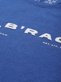 HRX by Hrithik Roshan Typography Colourblocked Lifestyle T-shirt