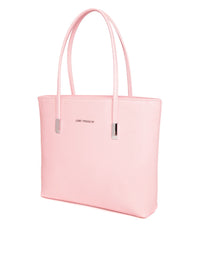 Lino Perros Pink Solid Laptop Bag