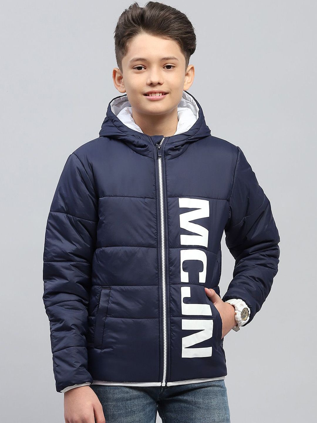 Monte Carlo Boys Nylon Puffer Jacket