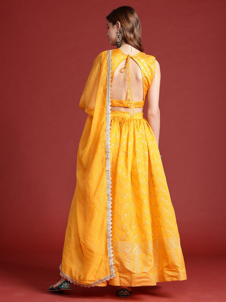 Anouk Printed Ready to Wear Lehenga Choli With Dupatta