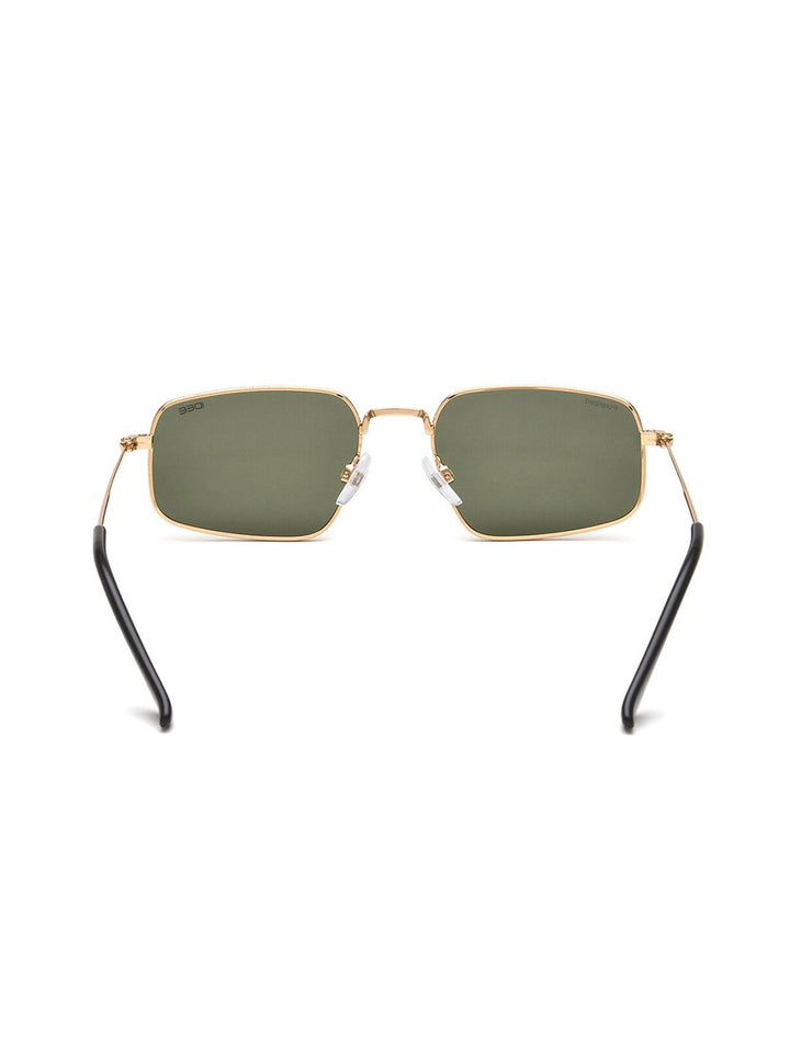 IDEE Men Rectangle Sunglasses with Polarised and UV Protected Lens IDS3097C2PSG