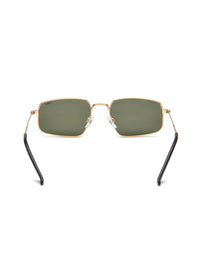 IDEE Men Rectangle Sunglasses with Polarised and UV Protected Lens IDS3097C2PSG