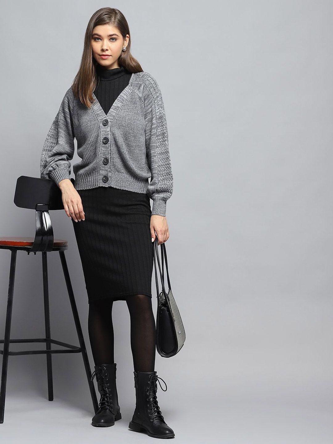 Monte Carlo Women Woollen Cardigan