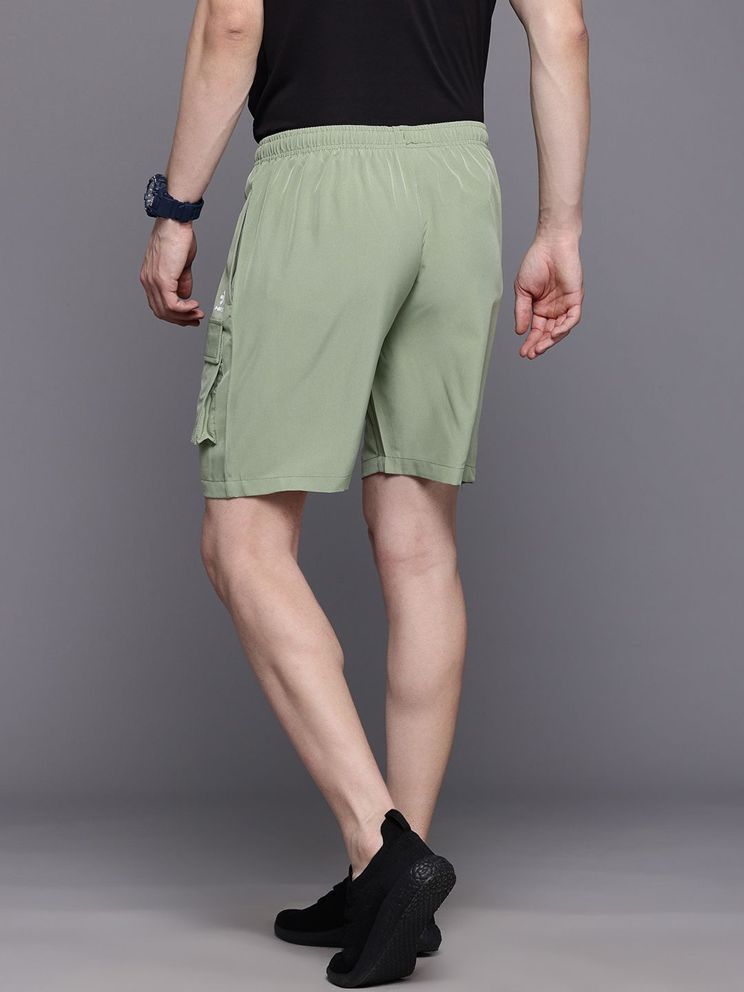 HRX by Hrithik Roshan Men Cargo-Style Rapid Dry Shorts