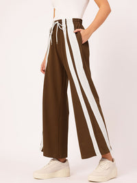 DressBerry Women Streetwear Chic Side Striped Track Pants