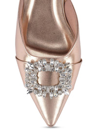 Lino Perros Women Pointed Toe Kitten Pumps
