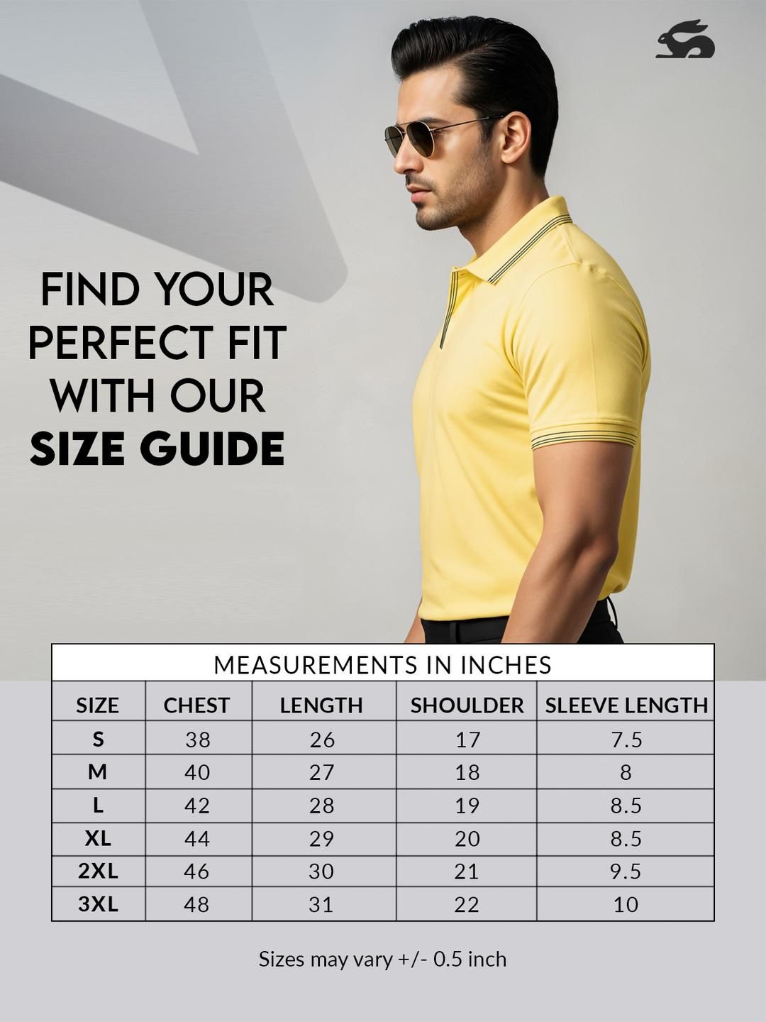 ADRO Men Yellow Cotton Tshirts