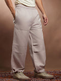 Campus Sutra Men Comfort Relaxed Fit Cargos Trousers