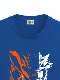 ADRO Men Typography Printed Raw Edge T-shirt