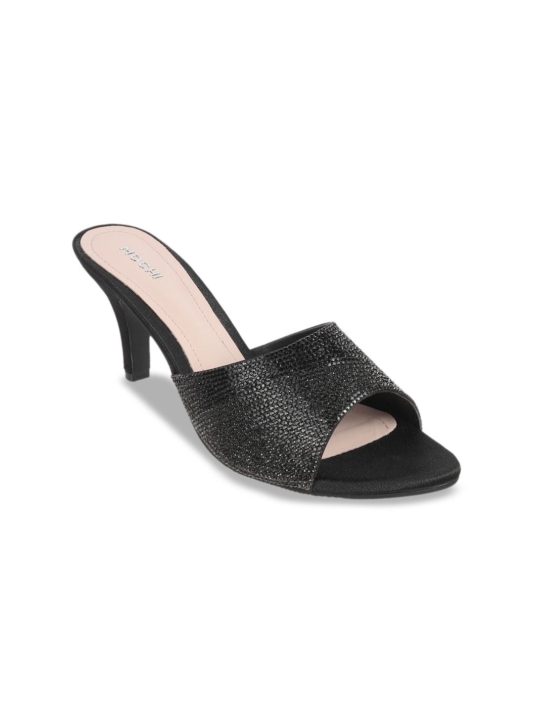 Mochi Embellished Slim Heel Sandals