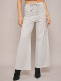 SASSAFRAS BASICS  Women Regular Fit Wide Leg Track Pants