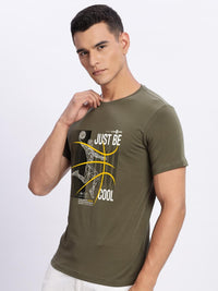ADRO Men Olive Tshirts