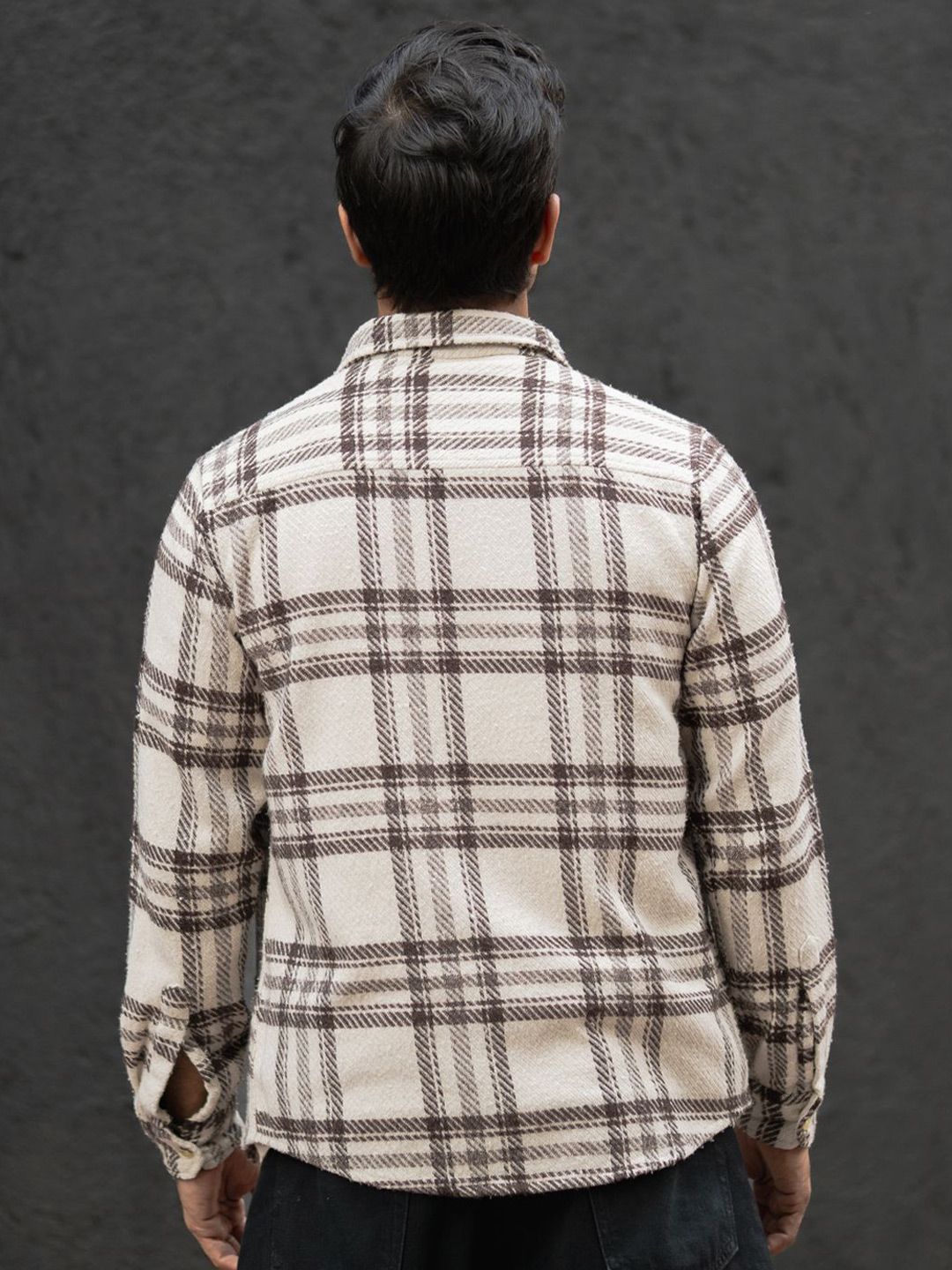 Powerlook Men Tartan Checked Regular Fit Casual Shirt