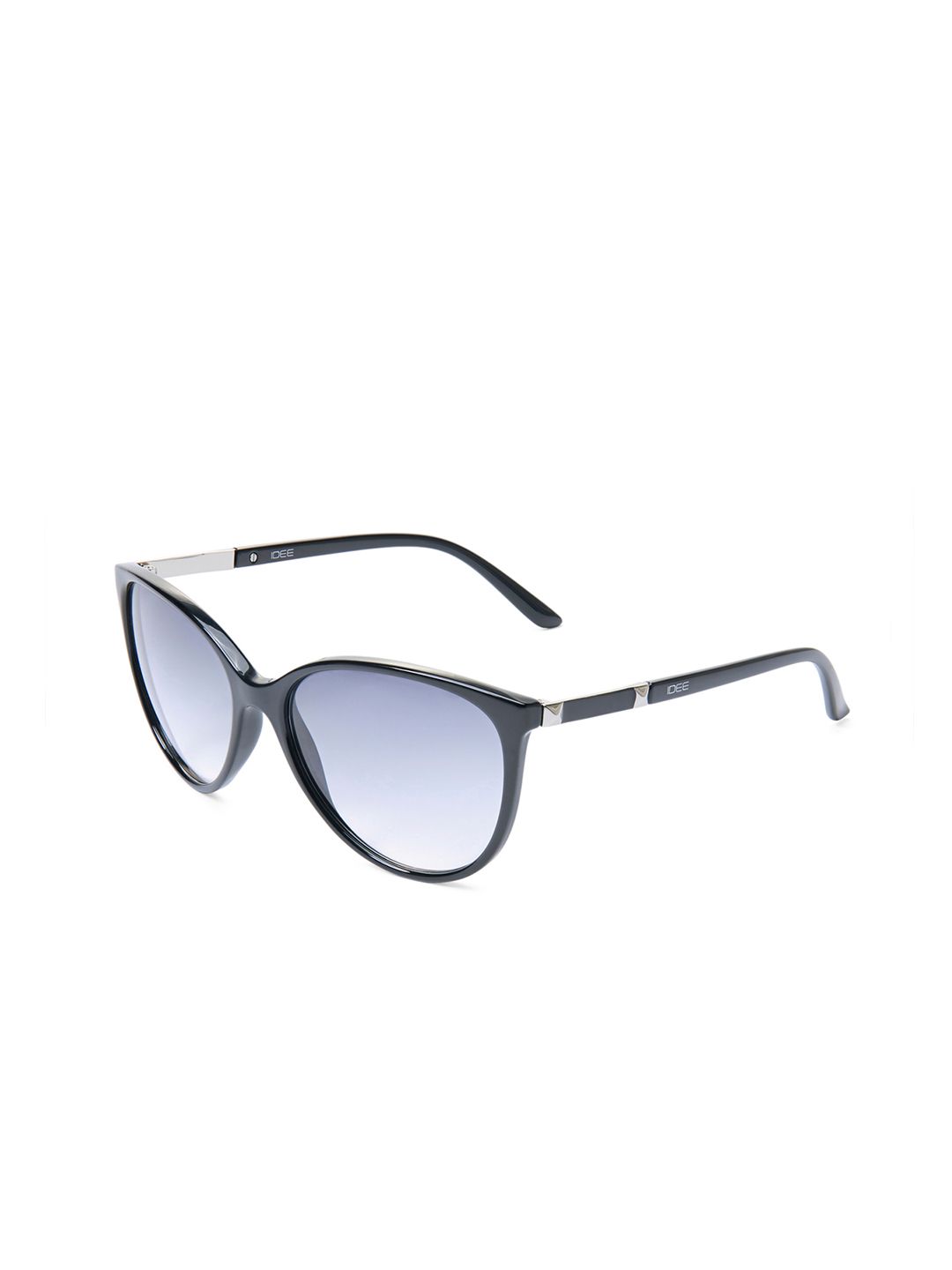 Idee wanita cermin mata hitam cateye dengan lensa terlindung UV