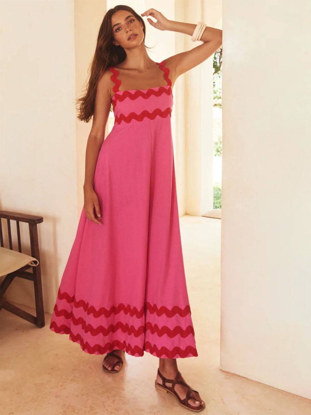 all about you A-Line Maxi Dress