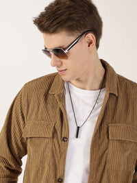 Thomas Scott Men Premium Corduroy Casual Shirt