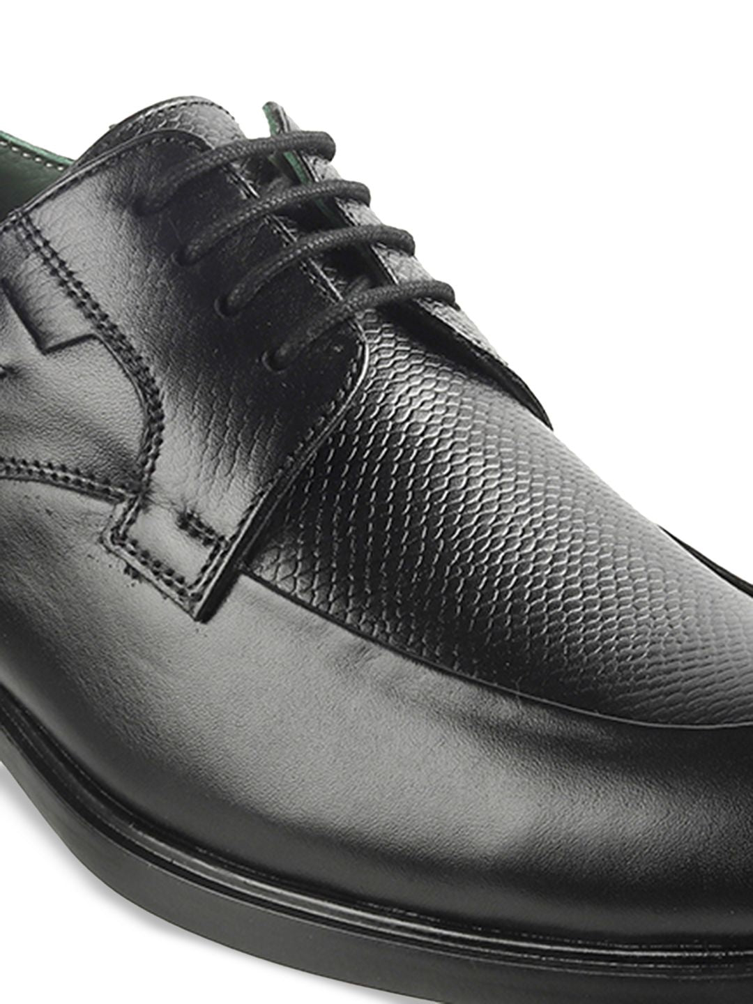 Metro Men Textured Formal Derbys