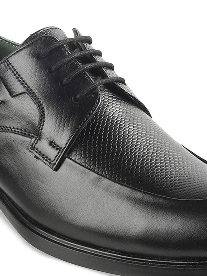 Metro Men Textured Formal Derbys