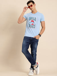 Being Human Pure Cotton Typography Printed T-shirt