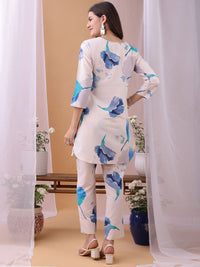 KALINI Printed Top With Trousers Co-Ords