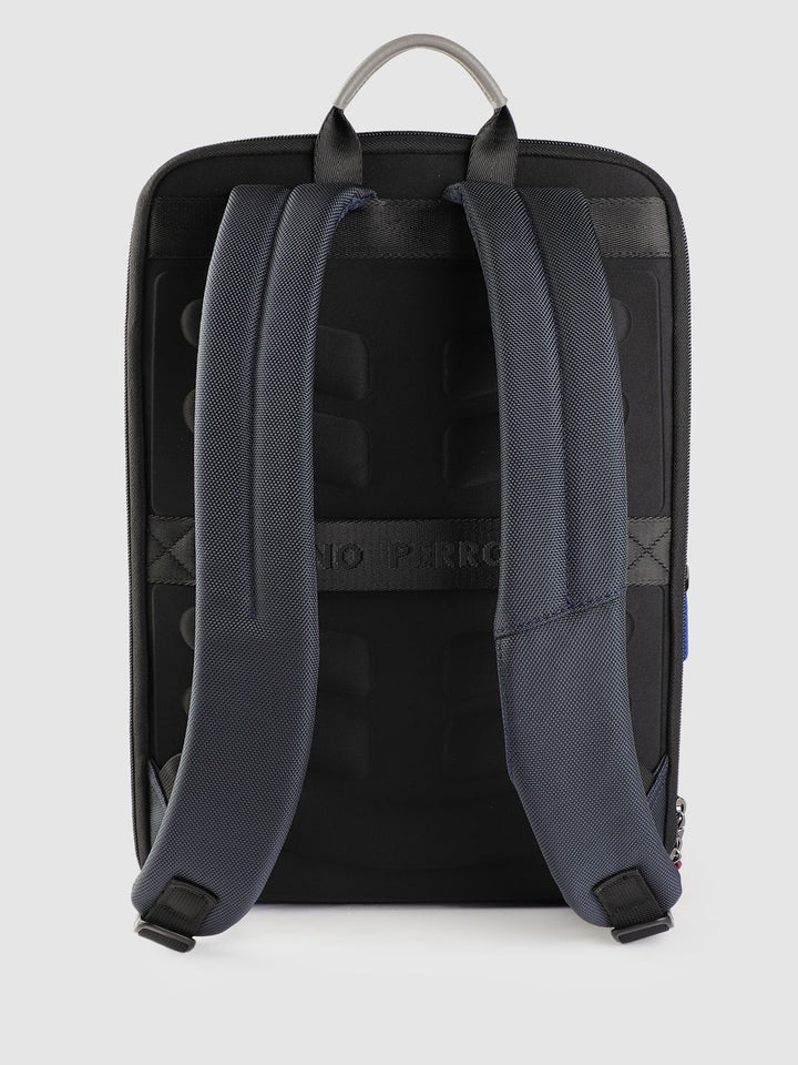 Lino Perros Unisex Colorblocked Laptop Backpack with Earphone Gate - 15.2L