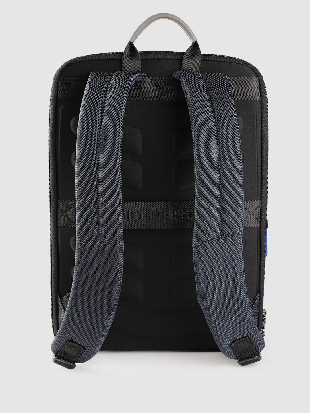 Lino Perros Unisex Colorblocked Laptop Backpack with Earphone Gate - 15.2L