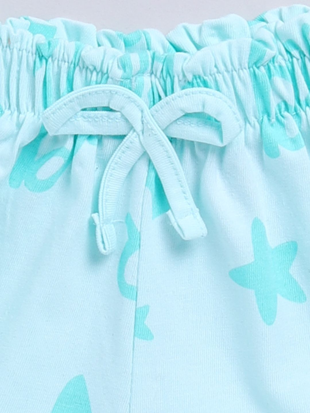 Happy Faces Kids Girls Conversational Printed Pure Cotton Shorts