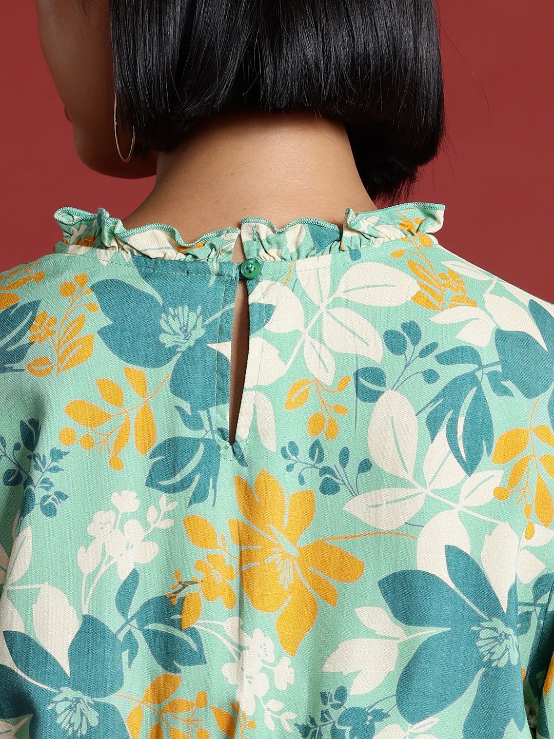 all about you Floral Print Fit & Flare Dress
