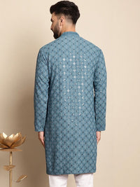 Kurta Kerja Benang Sulam Lelaki Anouk