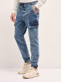 THE BEAR HOUSE Men Cotton Slim Fit Light Fade Stretchable Jeans