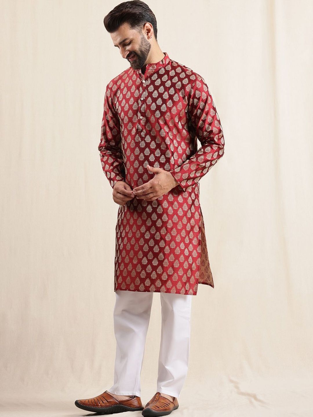 Anouk Men Regular Kurta with Pyjamas