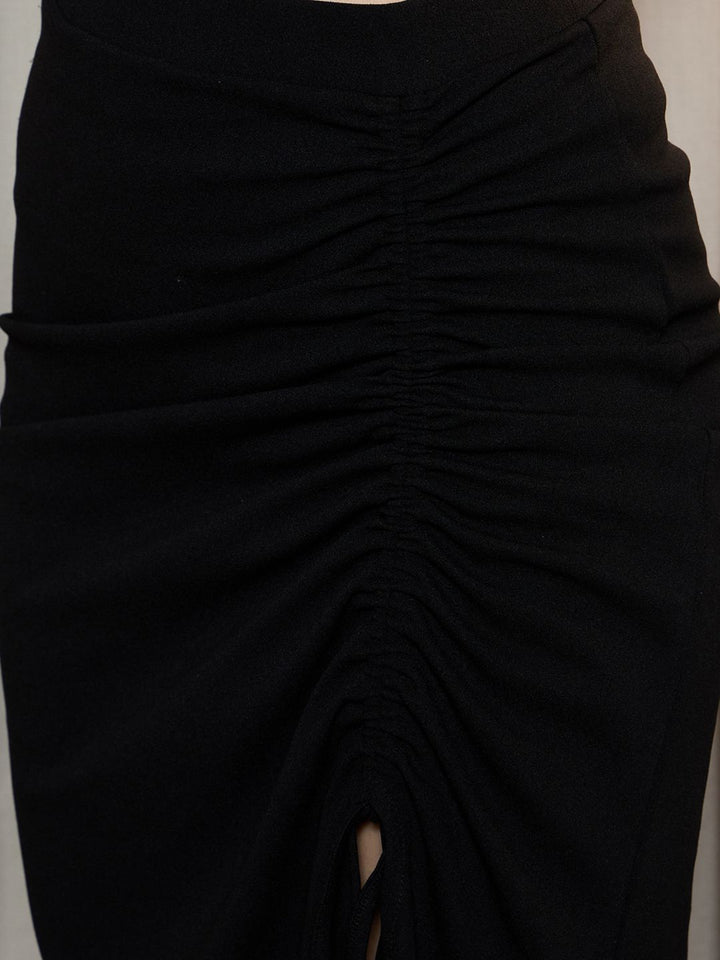 Berrylush Women Straight Midi Skirt