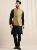 Anouk Men Regular Kurta with Pyjamas  & Nehru Jacket