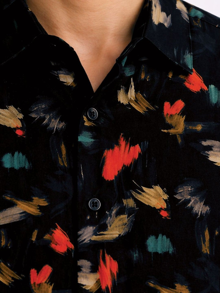 ADRO Men Standard Printed Casual Shirt