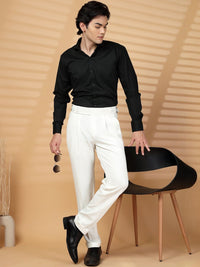 Seluar Formal Formal Lycra Putih KLOTTHE Lelaki