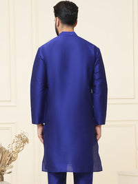 SOJANYA Band Collar Straight Kurta