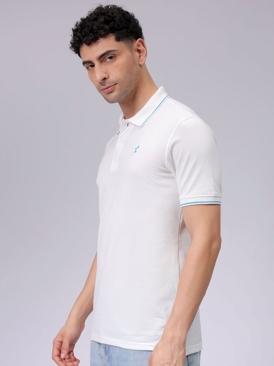 The Indian Garage Co Men Polo Collar Pockets T-shirt