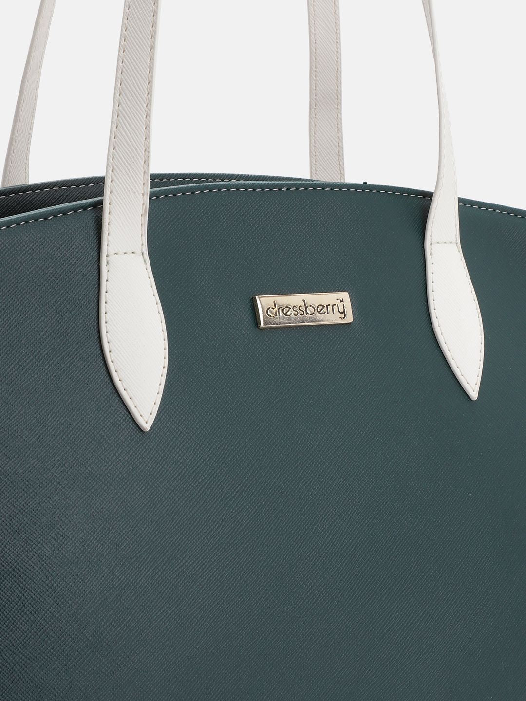 DressBerry Colourblocked Structured Shoulder Bag