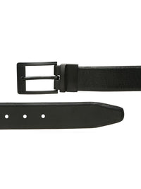 Teakwood Leathers Men Textured Leather Reversible Formal Belt