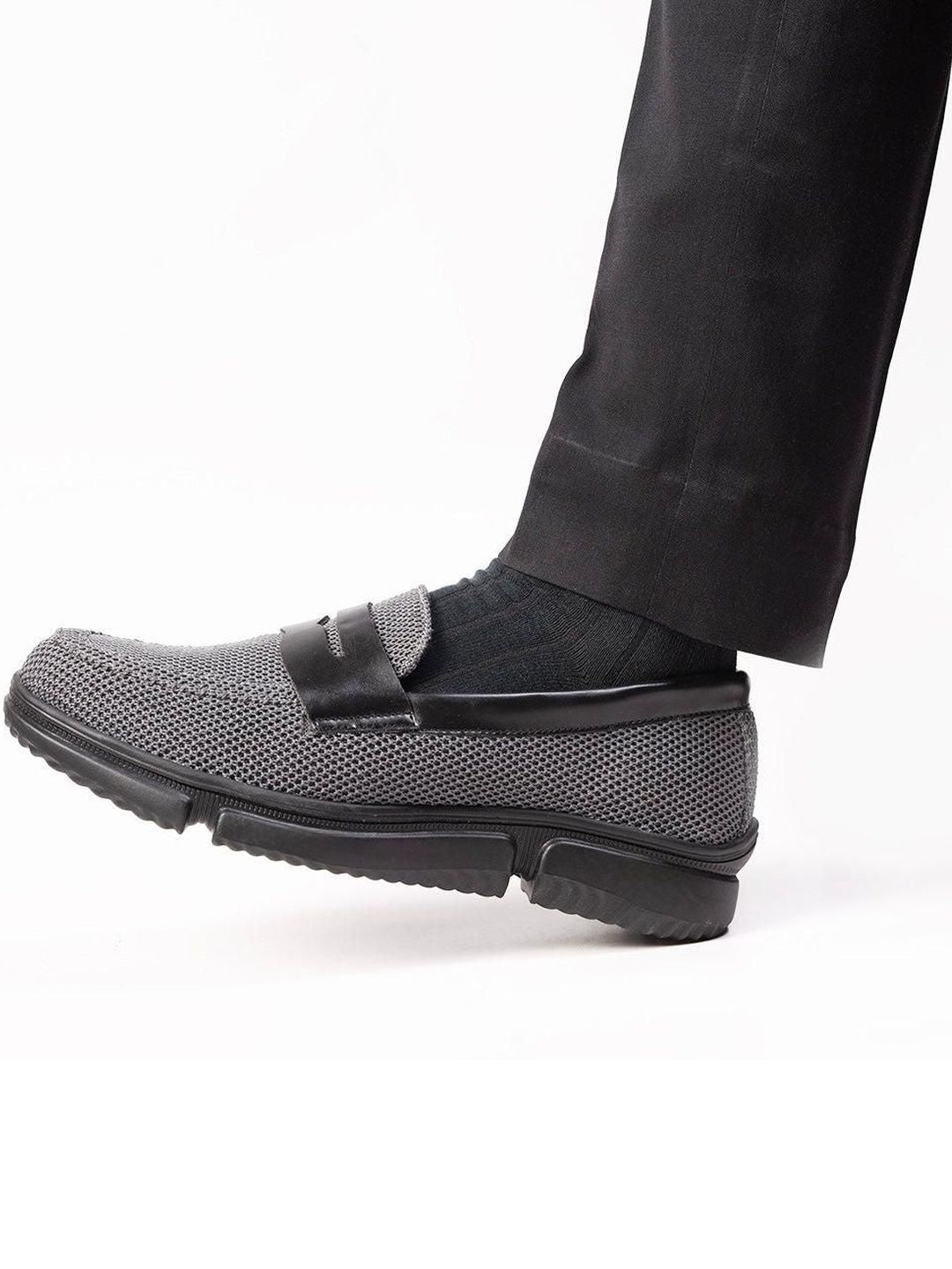 MONKSTORY Graviti Lift Lelaki Bertekstur Ringan Loafers Mesh Selesa Tertinggi