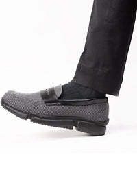 MONKSTORY Graviti Lift Lelaki Bertekstur Ringan Loafers Mesh Selesa Tertinggi