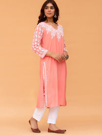 HOUSE OF KARI Women Chikankari Kurta