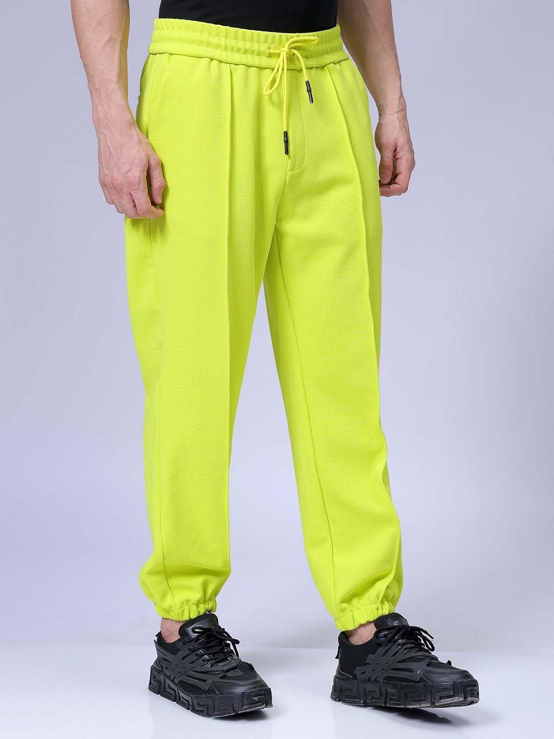 The Indian Garage Co Men Loose Fit Joggers Trousers
