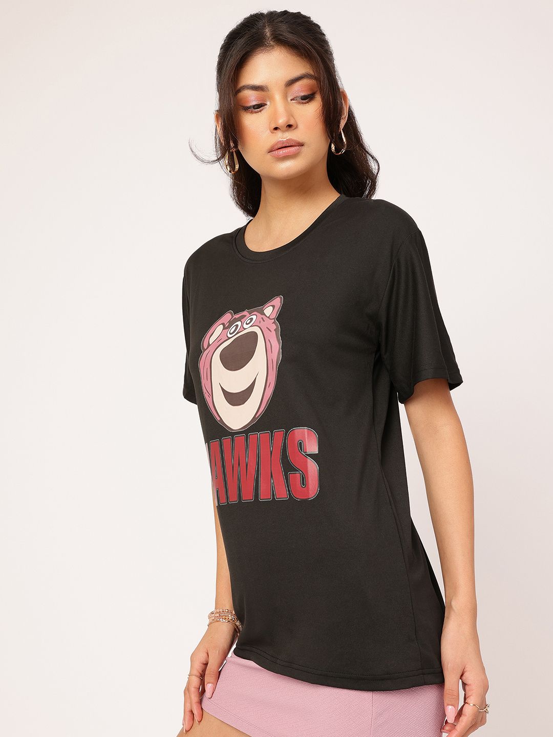 DressBerry Lovin' Lotso Humour & Comic Print T-shirt