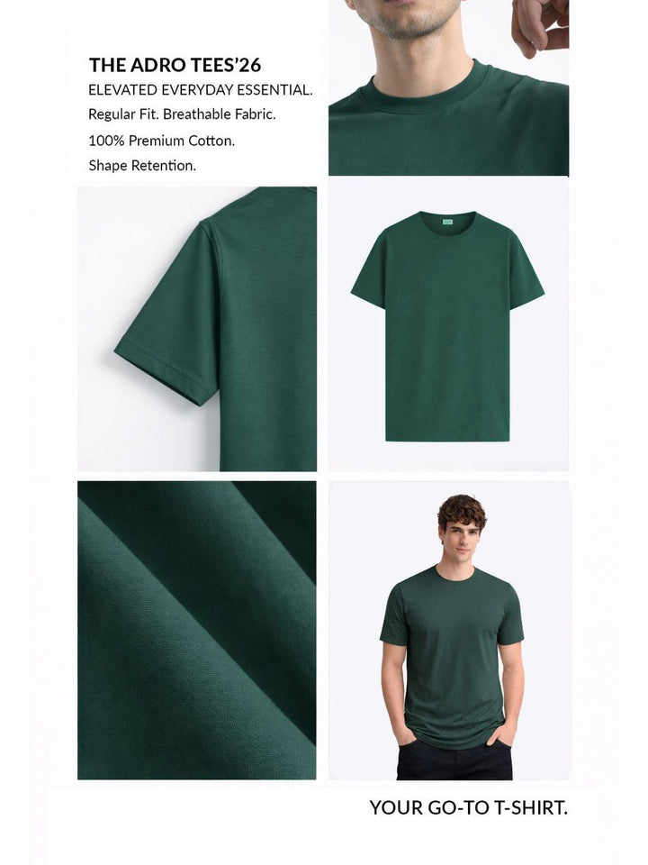 ADRO Men Sports Printed T-shirt
