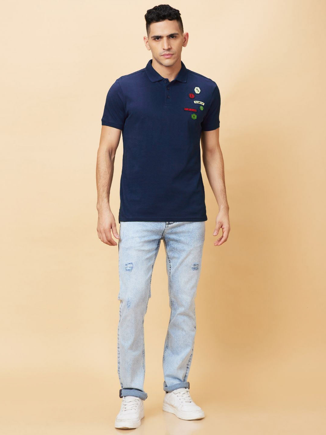 Being Human Men Sports Polo Collar T-shirt