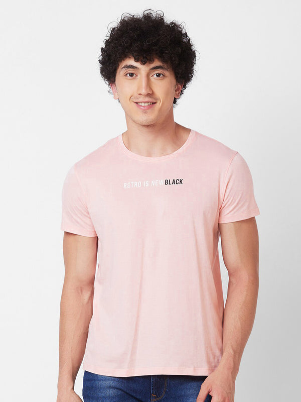 T-shirt tipografi tipografi spykar tipografi fit