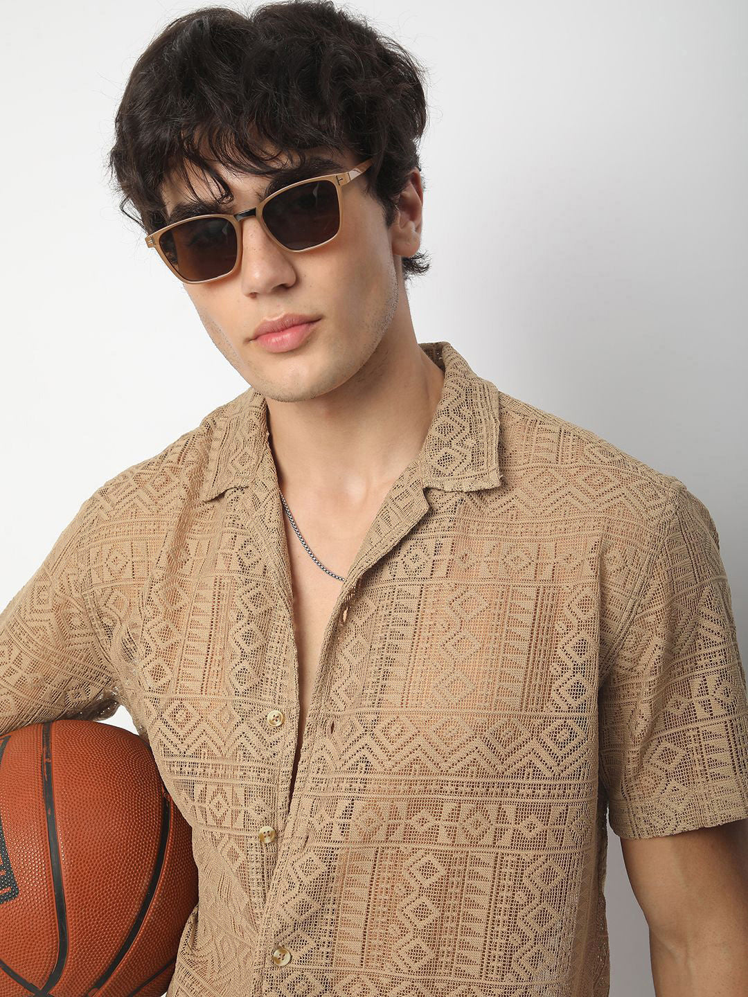 VASTRADO Men Classic Opaque Pure Cotton Casual Shirt